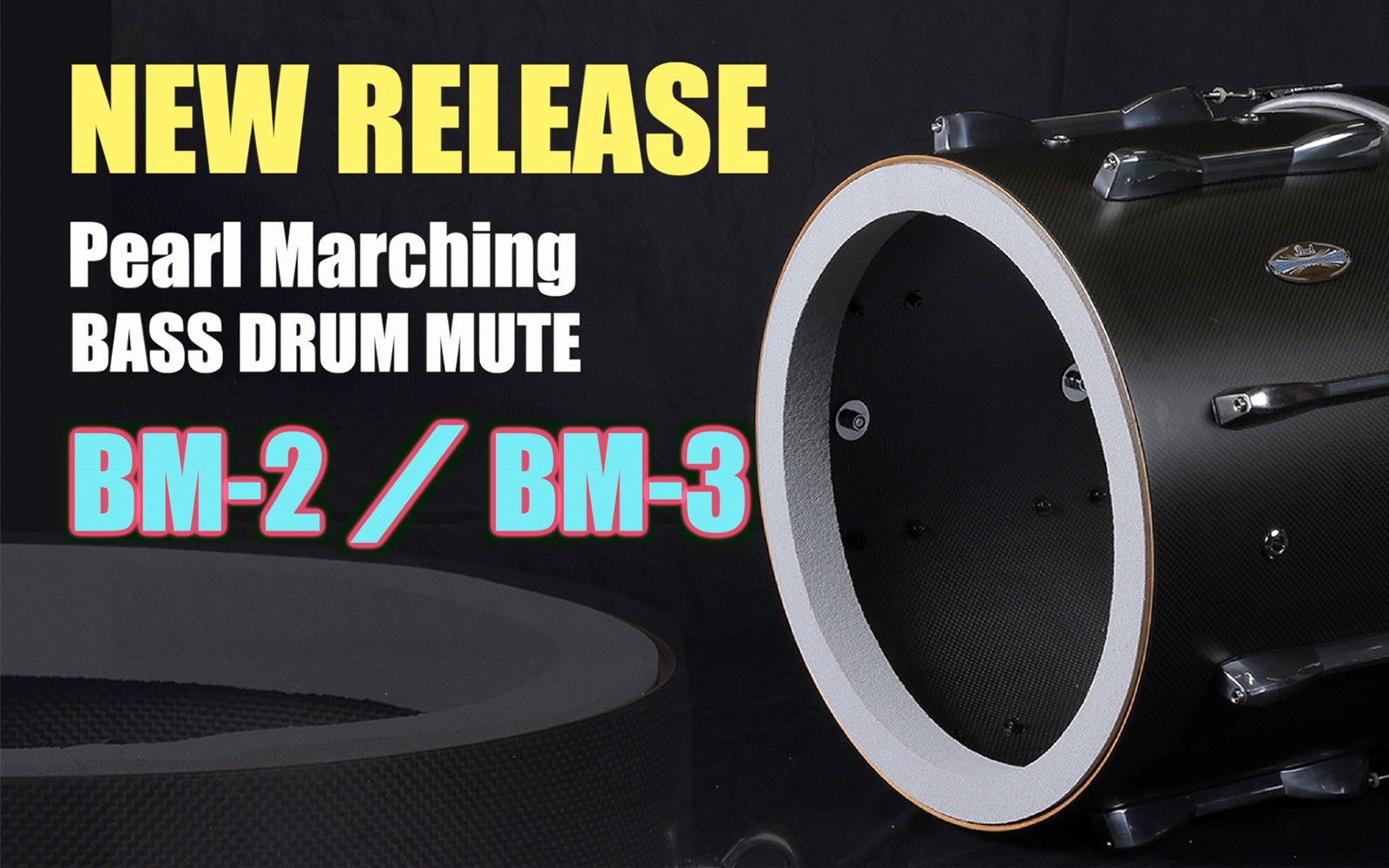 マーチングバスドラムミュート BM-2／BM-3 好評発売中！ | パール楽器 